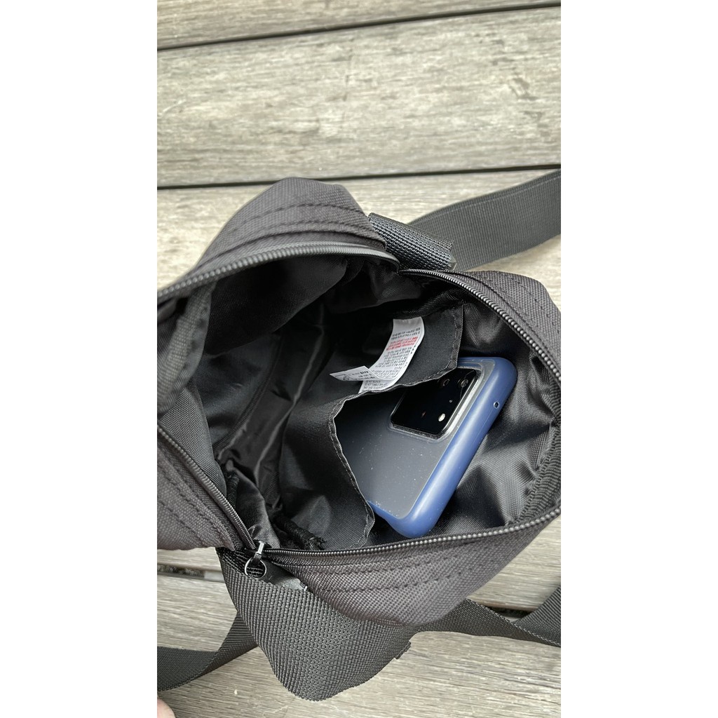 TÚI ĐEO CHÉO MLB SIDE BAG NEWYORK YANKEES CHẤT POLYESTE CAO CẤP, TÚI THỜI TRANG MLB1B80 MÀU ĐEN