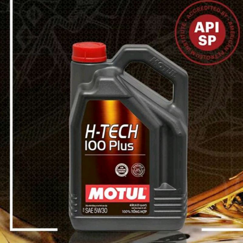 CHÍNH HÃNG Motul Hi-Tech 100 Plus 5W-30 dầu nhớt ô tô