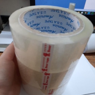 1 cây Băng keo trong dán thùng 5p 100ya