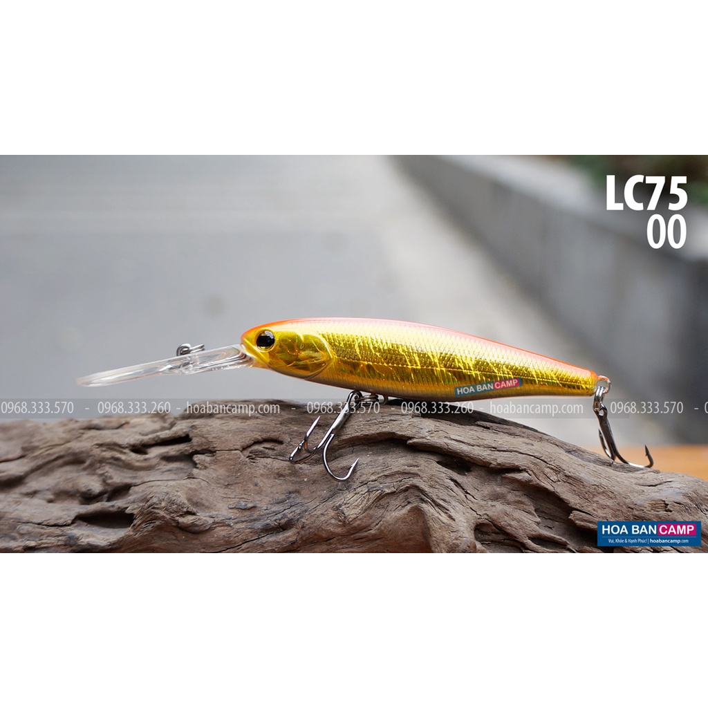 Mồi Lure Minnow Megabarra LC75 | 7.9cm – 11.9g