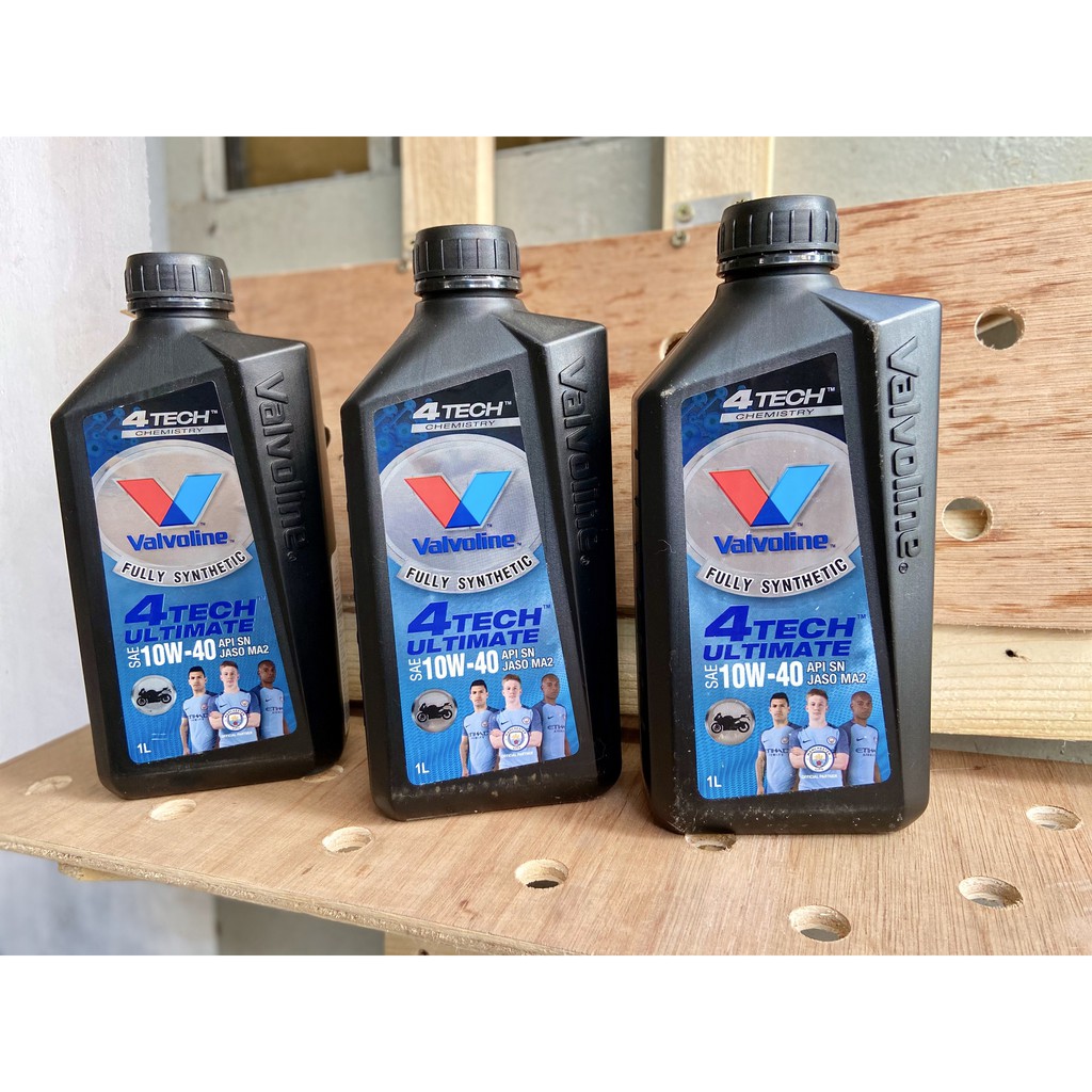 Dầu nhớt xe côn tay Valvoline 4Tech Ultimate 10 w40