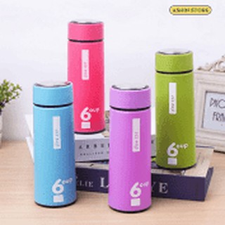 Bình nước thủy tinh màu- giữ nhiệt thủy tinh bọc nhựa
