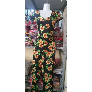 Bộ tay ngắn quần dài thun aty