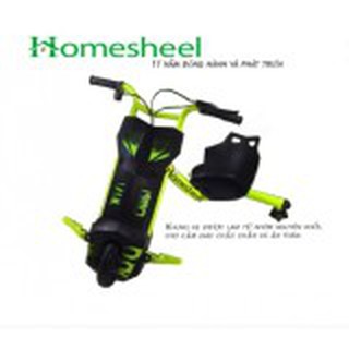 Xe điện 3 bánh trẻ em homesheel xanh