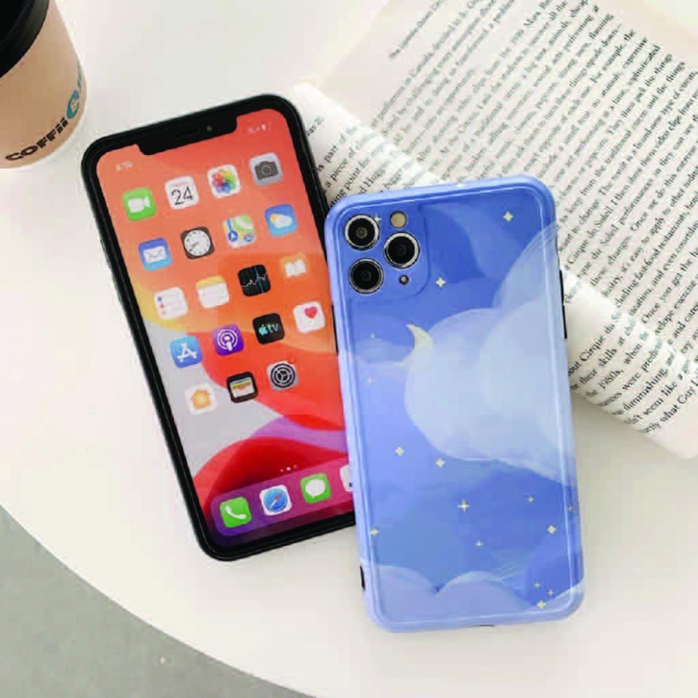 Ốp Lưng Ip ⚡ Ốp Lưng Điện Thoại Ip Sao Và Trăng ⚡ Ip 7/8/7PPlus/8P/X/Xs/Xsmax/11/11Promax- TGDĐ89