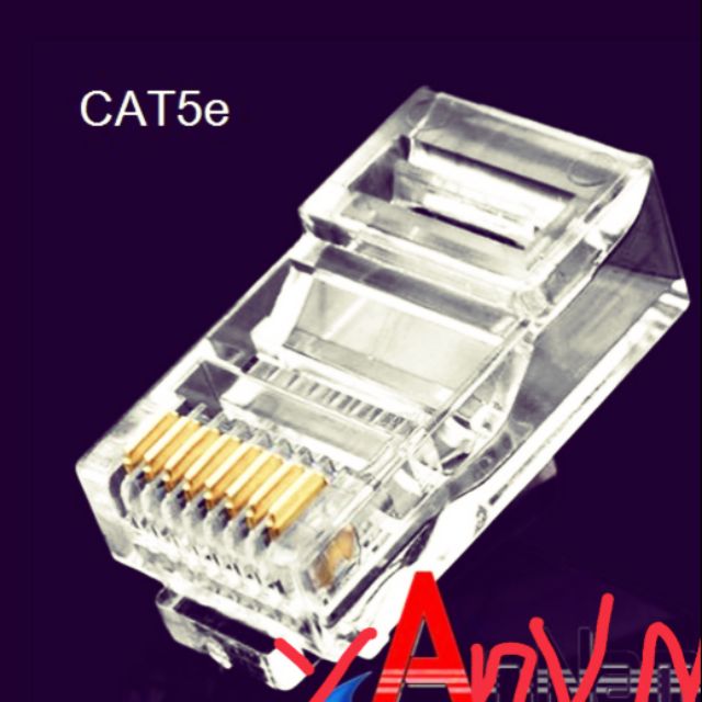 Hạt mạng RJ45 Cat5e Commscope/ AMP mã 5-554720-5 made in USA