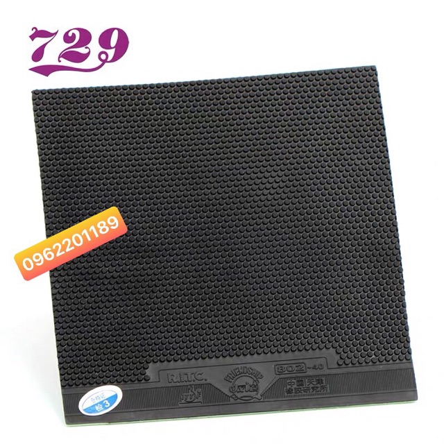 Mặt vợt bóng bàn gai 729 802-40 Mystery 3 gai phản xoáy