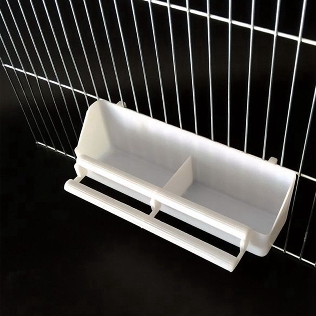 Khay đựng thức ăn cho chim cảnh/thỏ/chim cảnh bằng nhựa có móc treo tiện dụng TAYLOR1