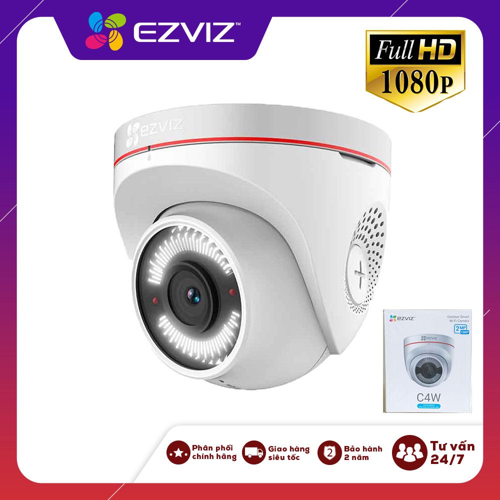 Camera Wifi Ngoài Trời C6W và C4W 1080P (CS-CV288) - Chủ Động Phòng Vệ - Chính Hãng - BH 24 Tháng