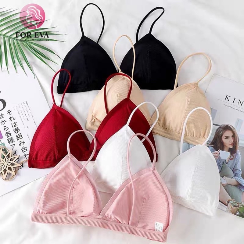 Áo bra hến su tăm chất mát 8808