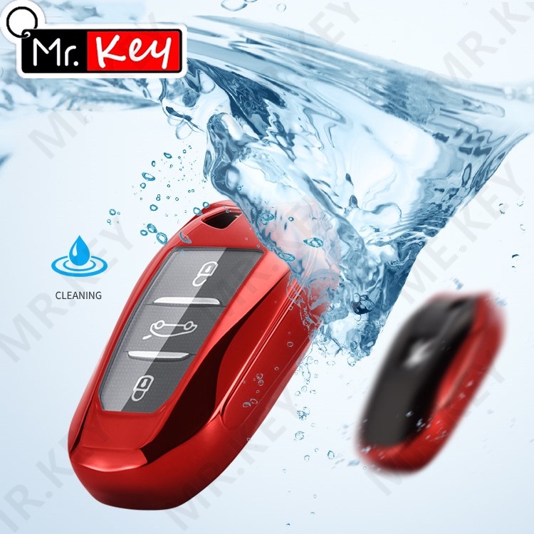 Vỏ Bảo Vệ Chìa Khóa Thông Minh Cho Peugeot 308 408 508 2008 3008 4008 5008 Citroen C4 C4L C6 C3-XR