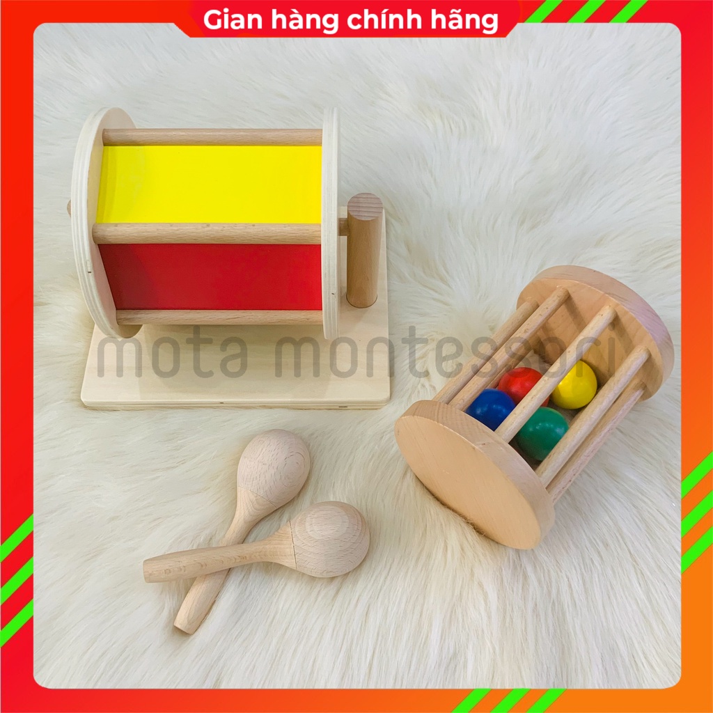 Combo giáo cụ sơ sinh 6-9 Tháng Giáo Cụ Montessori Quốc Tế Cho Bé - Đạt Chuẩn An Toàn Trẻ Em Châu Âu