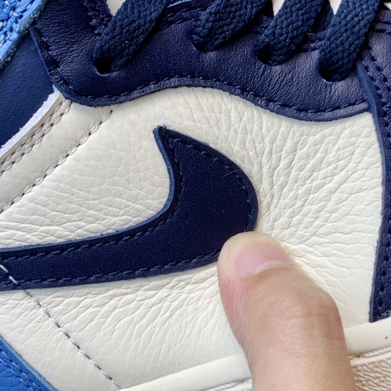 Giày nike air jordan obs 1 retro high og obsidian xanh cao cổ 555088-140