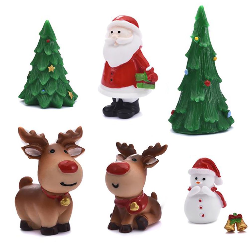 Phụ kiện trang trí giáng sinh hình ông già Noel dễ thương bắt mắt