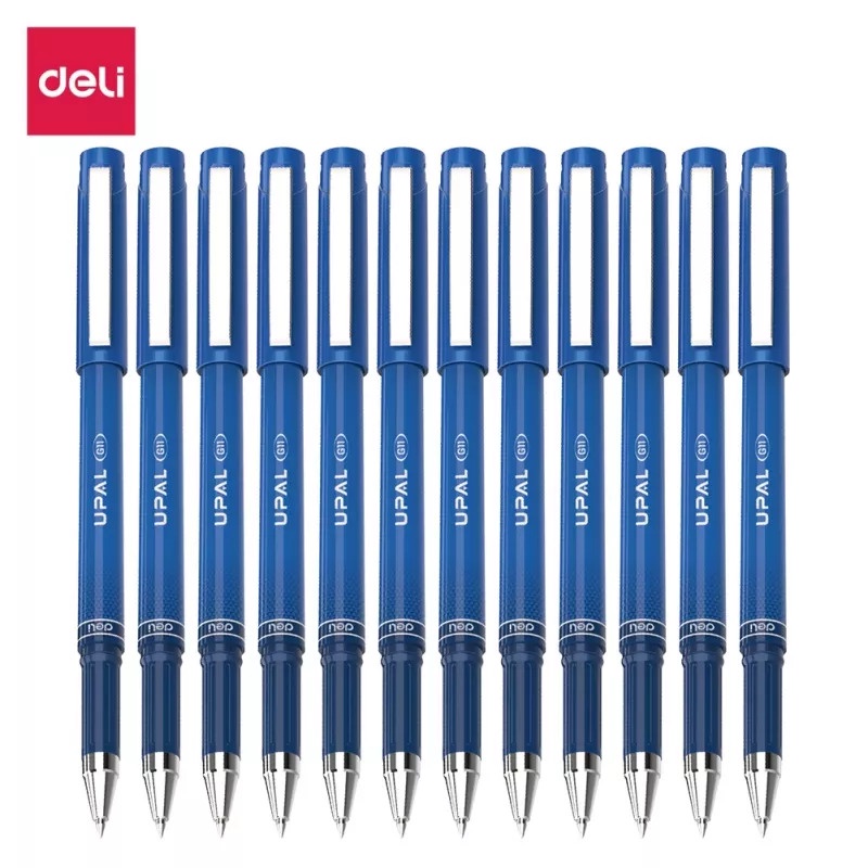 Bút ký, Bút bi nước mực Gel Deli Upal G11 0.7mm Và Ruột thay thế G14