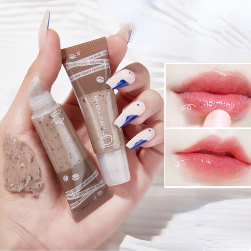 Mặt nạ môi cà phê tẩy tế bào chết dưỡng ẩm độc đáo