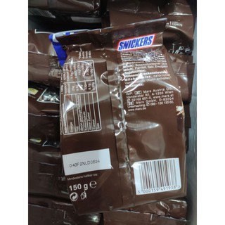 Socola Bounty / Snickers Miniatures Gói 150G