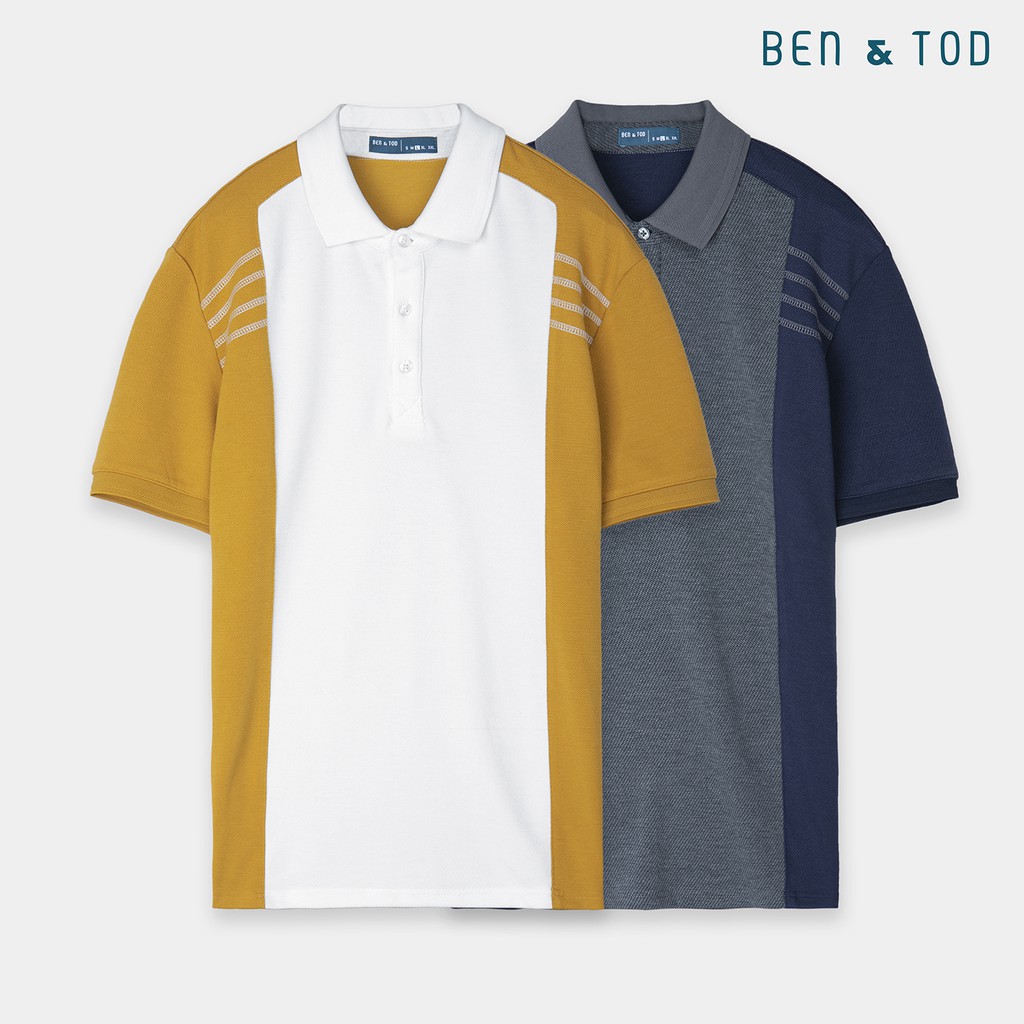 Ben &amp; Tod - Áo thun Mix Colour Polo Tees 20208