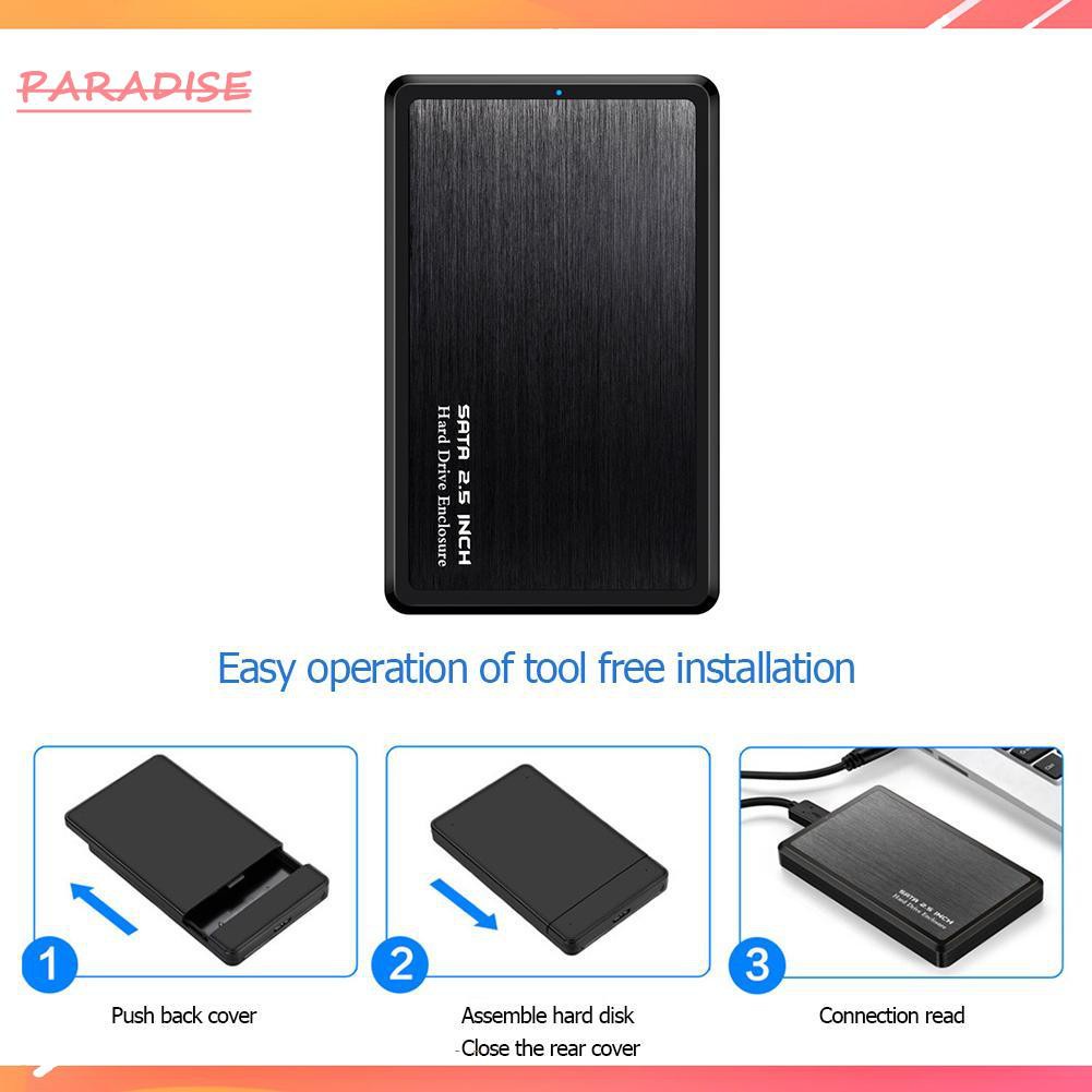 Hộp Đựng Ổ Cứng Ngoài 2.5 Inch Usb 3.0 Sang Sata Hdd Ssd