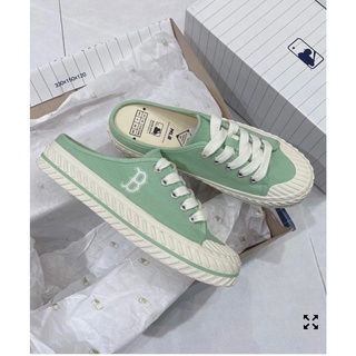 [ Chính Hãng ] - Giày MLB PLayBall Origin Mule Xanh Mint