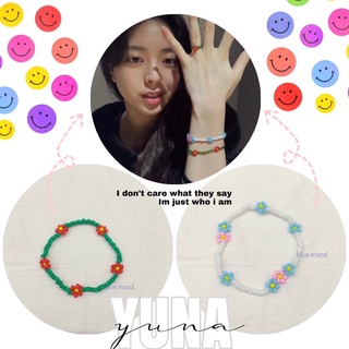 Vòng tay handmade hạt cườm dạng thun Inspired Yuna Itzy