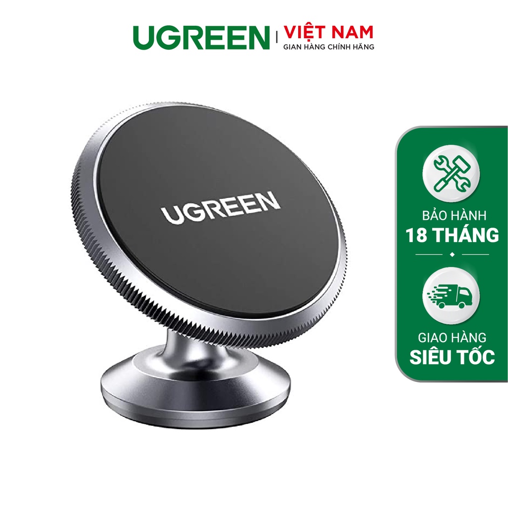 Giá đỡ điện thoại từ tính UGREEN 50871 Dùng trên ô tô - Lực hít mạnh