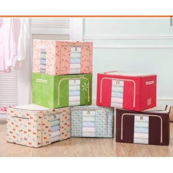 Hộp đựng, túi đựng quần áo chăn màn đa năng thông minh size lớn - Chính hãng