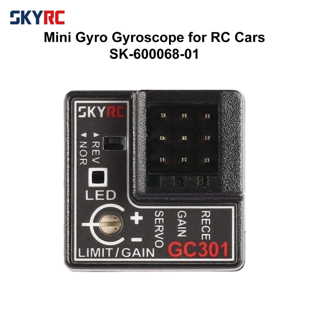 SKYRC GC301 Mini Gyro Gyroscope for RC Car Drift Racing Car Steering Output for wltoys K969
