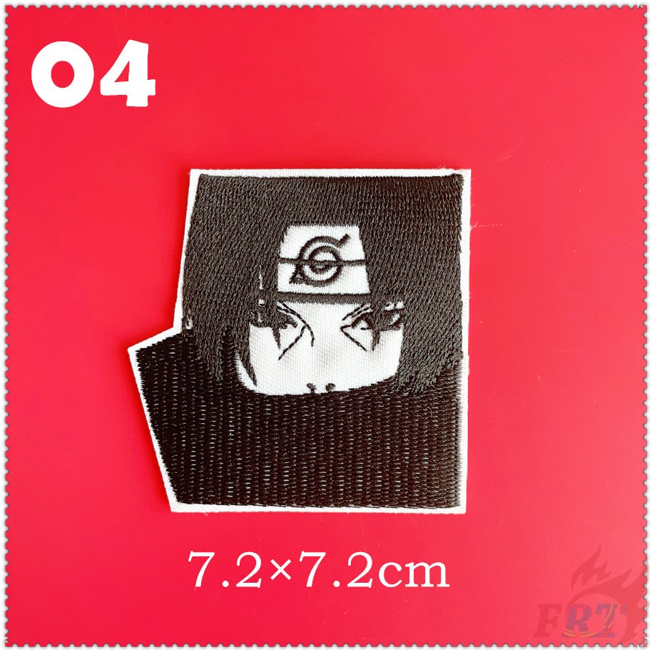 ❀ Uzumaki naruto & uchiha sasuke & akatsuki - Anime: Bản Vá Lỗi Sắt ❀ 1 Miếng Dán Ủi Lên Quần Áo diy Hình Huy Hiệu