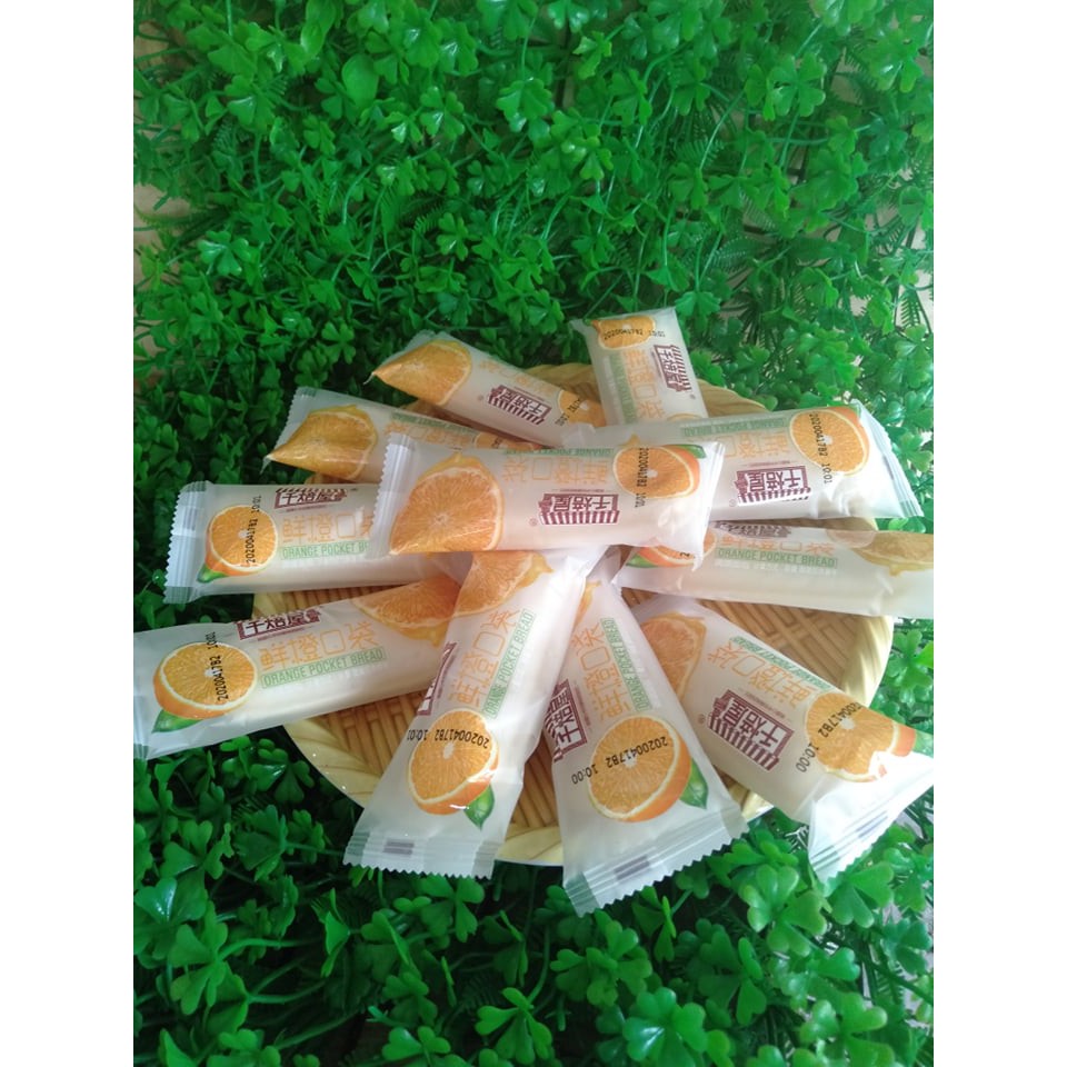 [Mã 156FMCGSALE hoàn 8% đơn 500K] [1 CÁI] BÁNH SỮA CHUA VỊ CAM 🍊🍊