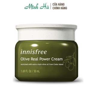 Kem dưỡng ẩm sâu Innisfree Olive Real Power Cream Ex chiết xuất trái olive dành cho da khô