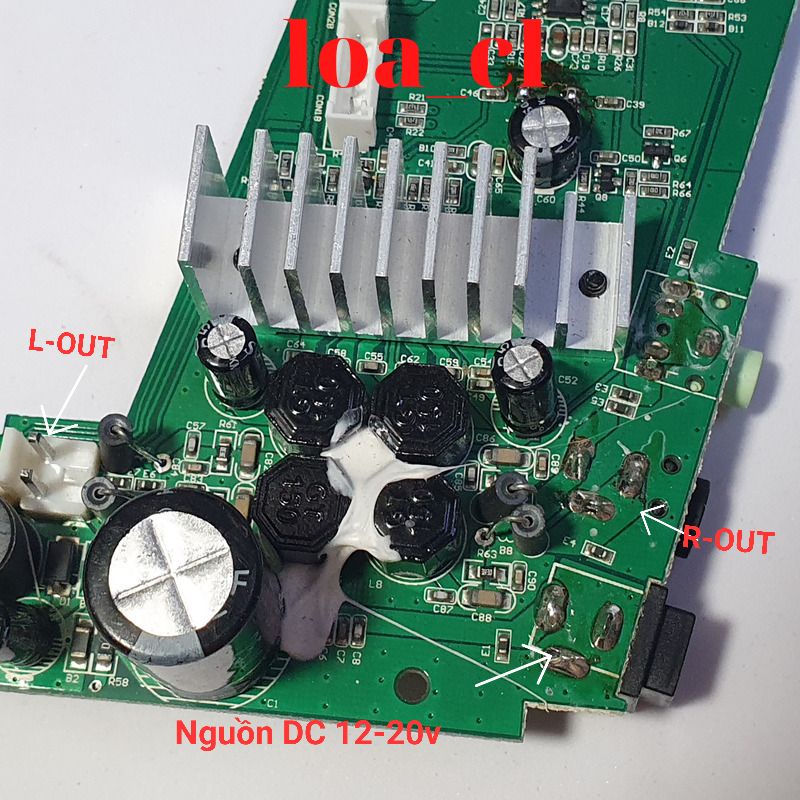 MẠCH CLASSD THÁO MÁY công suất 30w x2