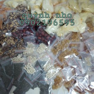 Set nấu chè dưỡng nhan [ TÚI 500G 12 VỊ - TẶNG TUYẾT YẾN]