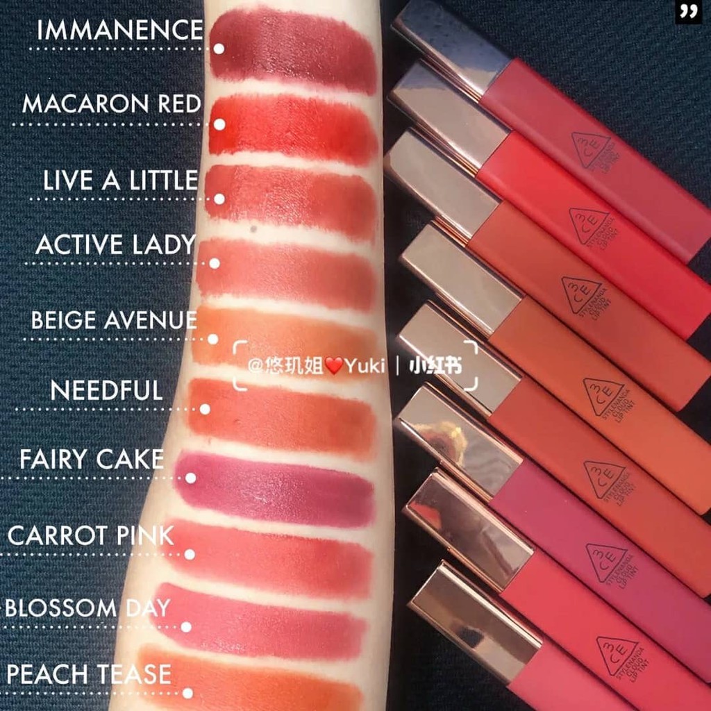 SON KEM LÌ 3CE CLOUD LIP TINT HÀN QUỐC