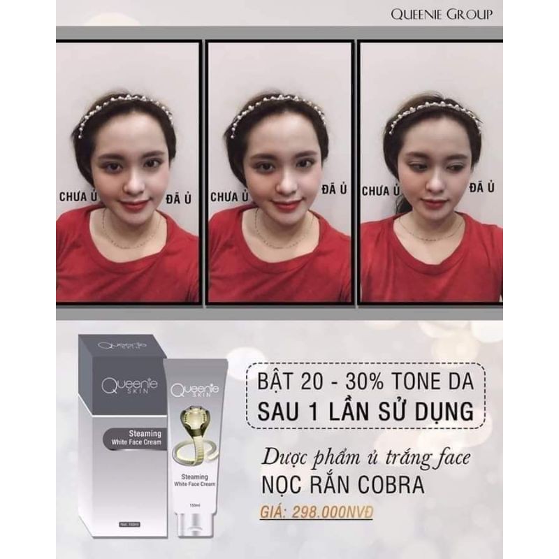 Ủ TRẮNG FACE COBRA QUEENIE SKIN | BigBuy360 - bigbuy360.vn