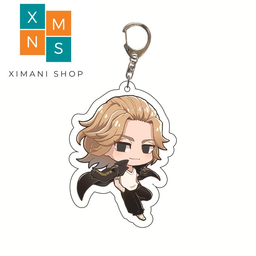 Móc Khóa Tokyo Revengers Anime Nhân Vật Chibi Keychains Acrylic Mica - Kịch Trường Của Takemichi