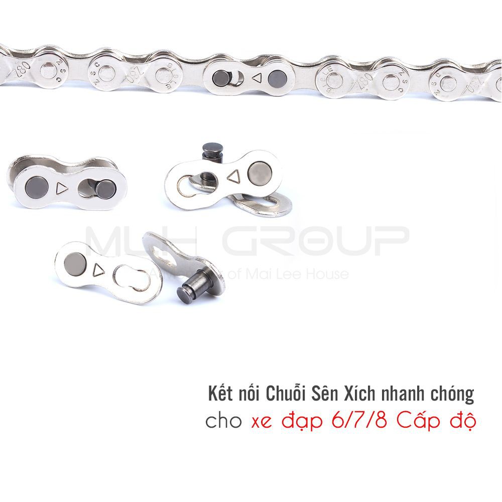 Khóa Nối Mắt Xích Xe Đạp Master Link 6/7/8S - 9S - 10S MLH
