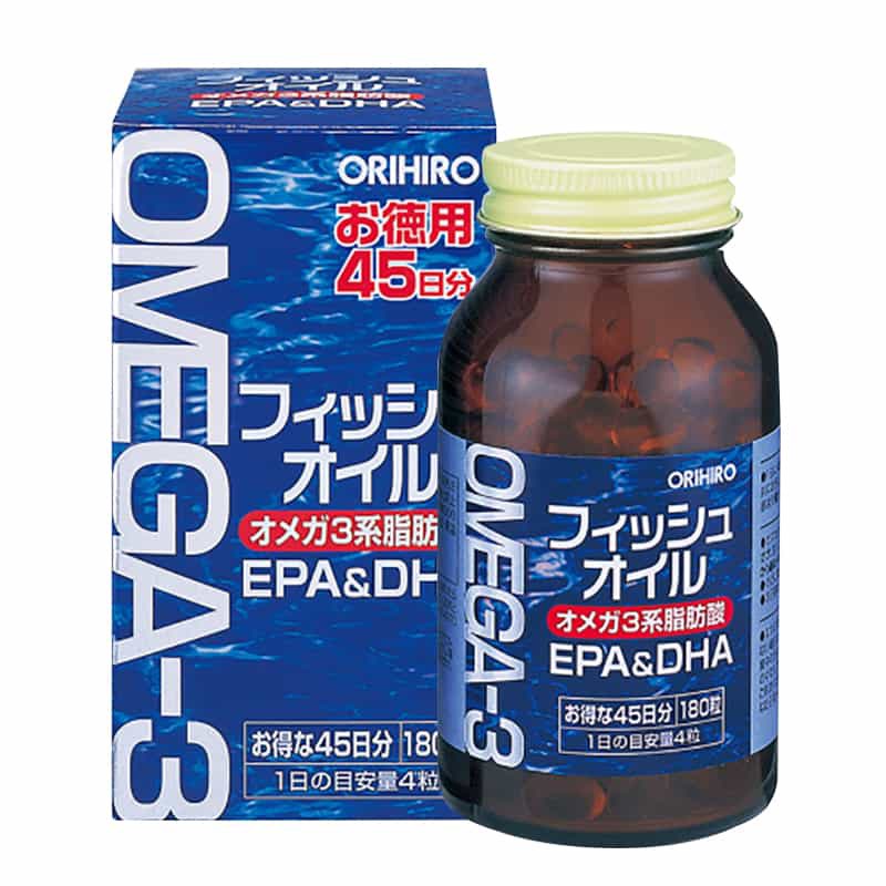 Hàng Chính Hãng  Hàng Chính Hãng  Dầu cá Omega 3 Orihiro Fish Oil Nhật Bản Định Giang JP Giá Rẻ Vô Địch