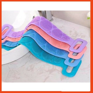 [BÁN CHẠY] Đai tắm kì cọ lưng silicon , kì lưng , cọ lưng