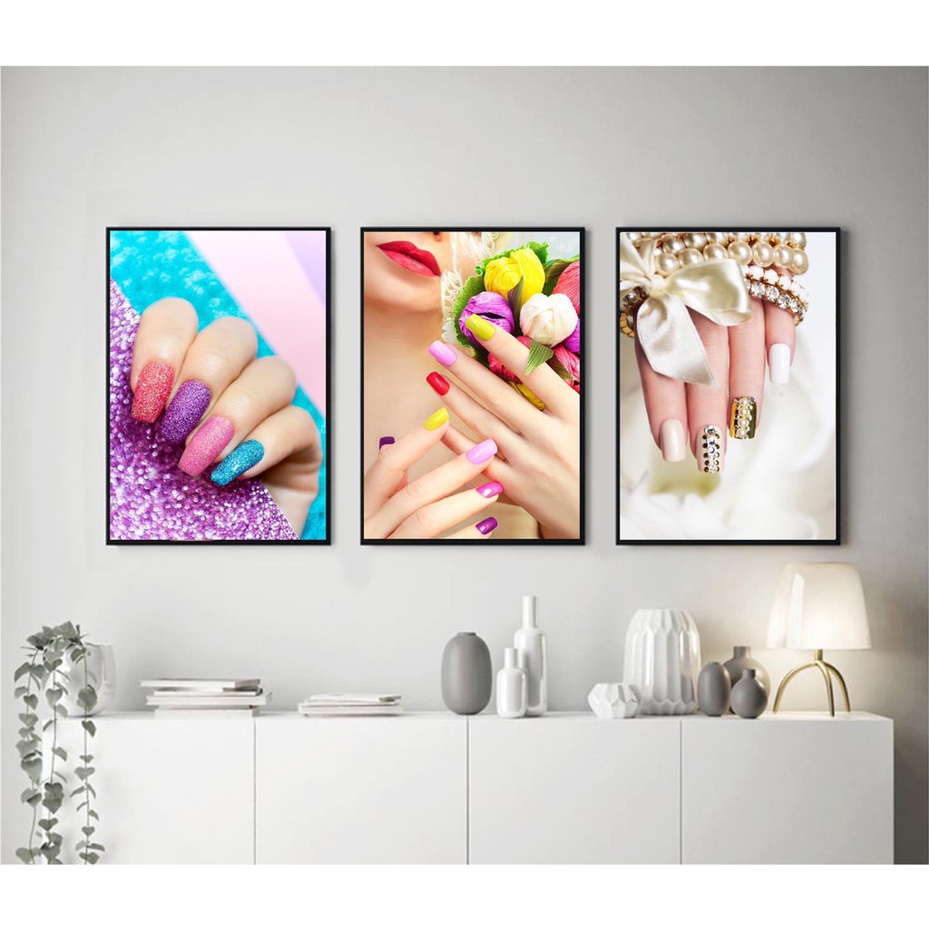 TRANH NAIL KHUNG ẢNH NAIL SIÊU ĐẸP GIÁ XƯỞNG B31 ColorLife SIÊU BỀN BẢO HÀNH 2 NĂM