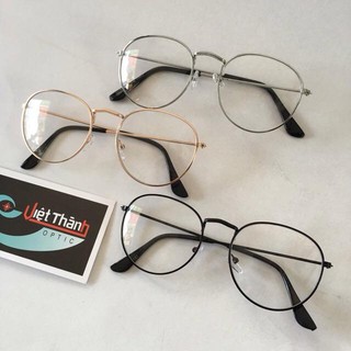 [Rẻ Vô Địch] Kính Nobita gọng kim loại loại 1 dáng vuông gọng bạc(Tuyển sỉ Ctv toàn quốc)