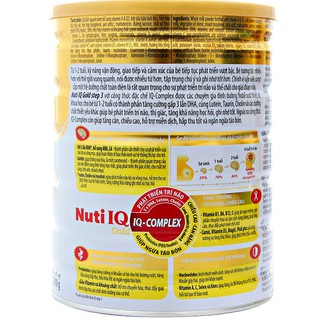 Sữa NutiFood Nuti IQ Gold 1 (900g) 0-6 tháng