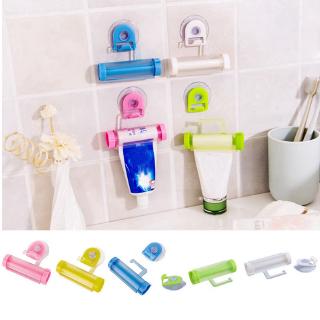 Useful Plastic Rolling Tube Squeezer Toothpaste Holder Bathroom Dispenser