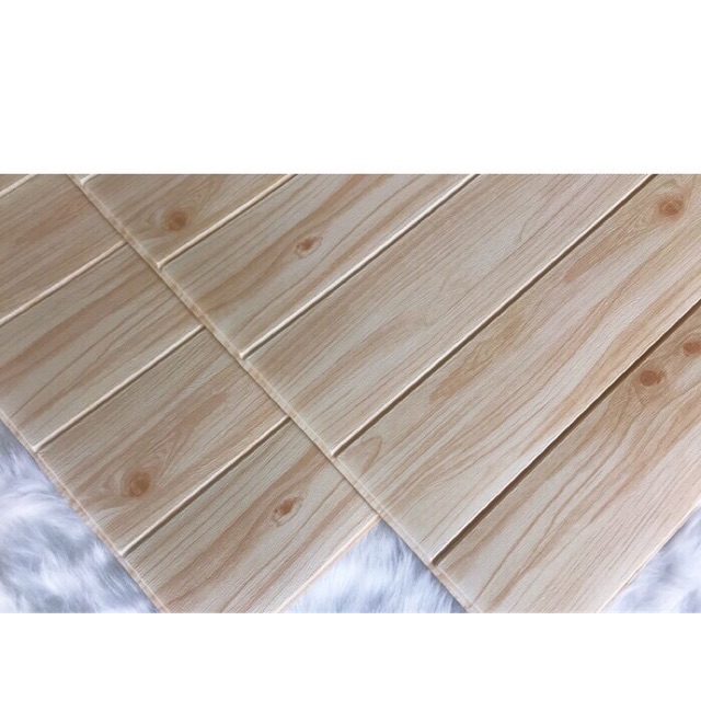 xốp dán tường giả gỗ siêu đẹp kích thước 70.77cm