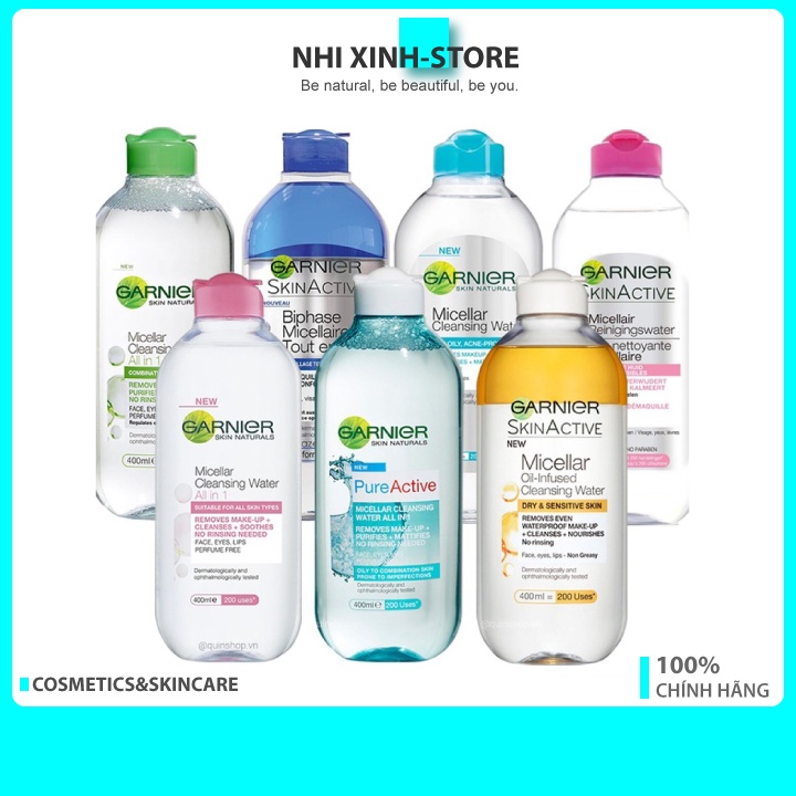 Nước Tẩy Trang Garnier Skin Naturals 400ml