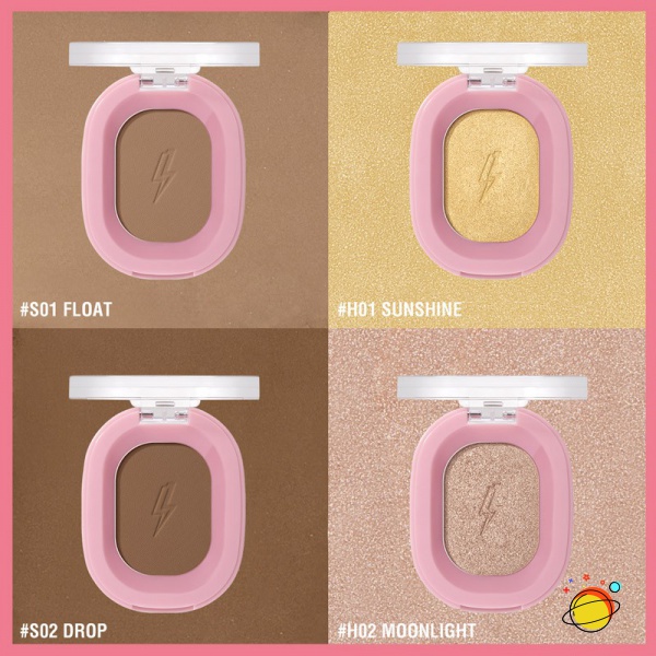 Pinkflash (Hàng Mới Về) Phấn Bắt Sáng Tạo Khối Trang Điểm Tự Nhiên Mềm Mịn | BigBuy360 - bigbuy360.vn