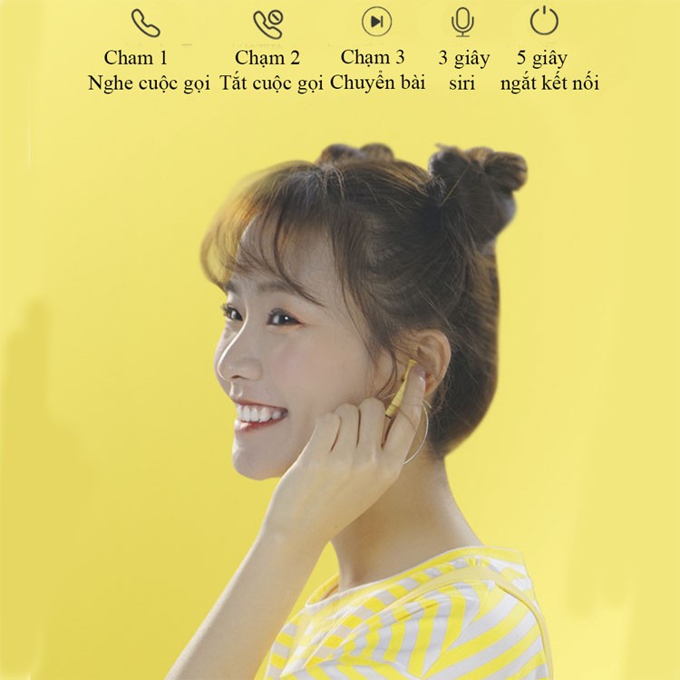 🍭Kẹo nhỏ🍭 Tai nghe Inposd One chính hãng Lanpice Âm thanh siêu hay cảm biến vân tay chống nước IPX4 | BigBuy360 - bigbuy360.vn