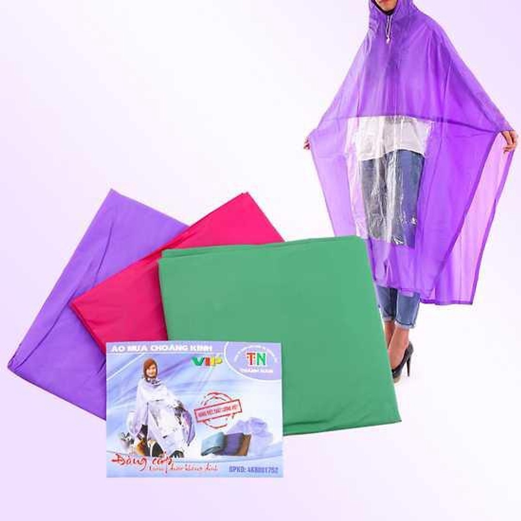 Áo mưa Thành Nam 1 đầu cánh dơi loại dày, hàng đẹp