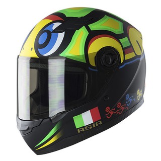 [ FREESHIP TOÀN QUỐC ] Mũ Bảo Hiểm fullface Asia MT136 Tem Rùa - Nhựa ABS Dẻo Độ Bền Cao - BH 12 Tháng Sử Dụng