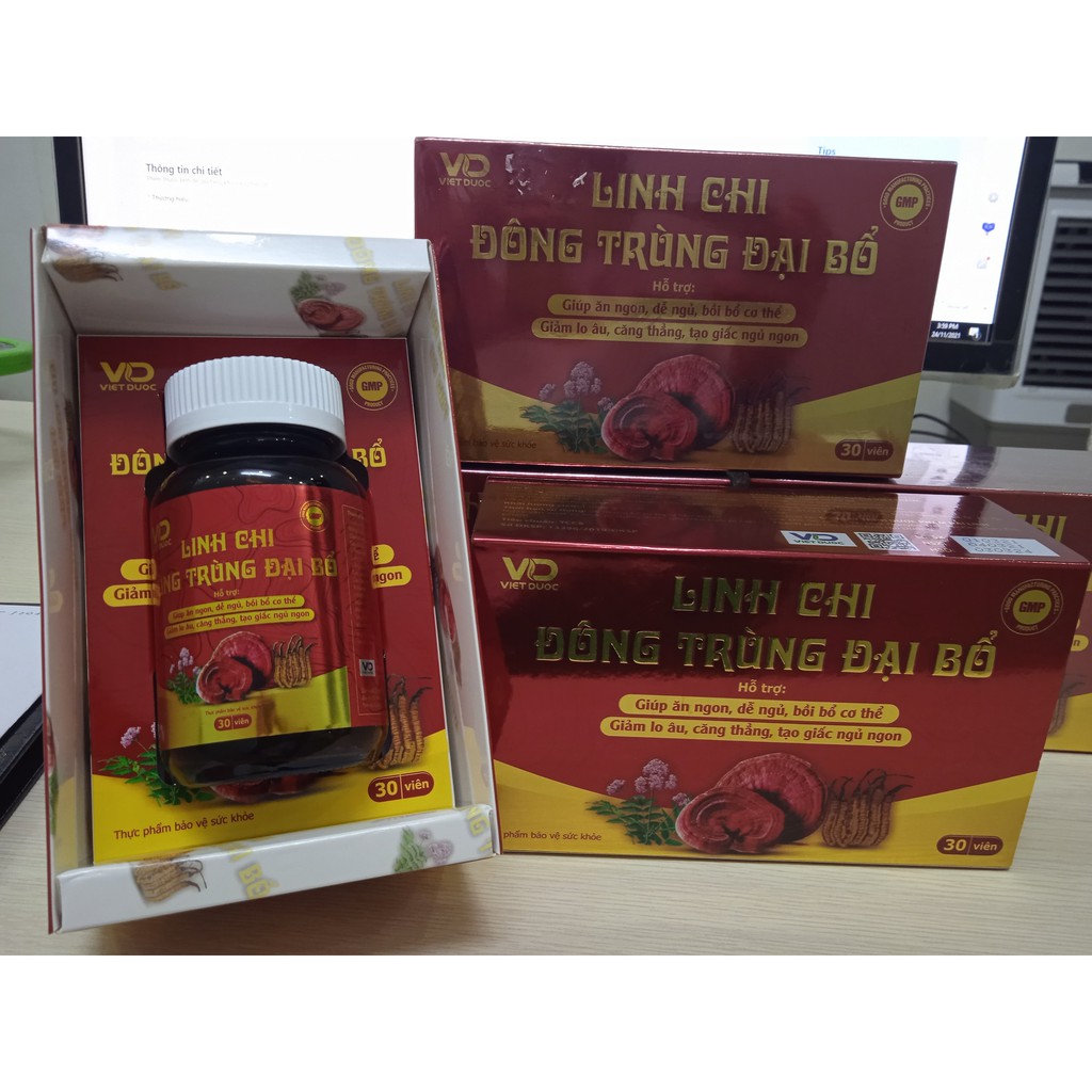 Linh Chi Đông Trùng Đại Bổ